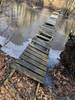 They (NEMBA and DCR) are working on replacing this sketchy bridge--until then, be careful.