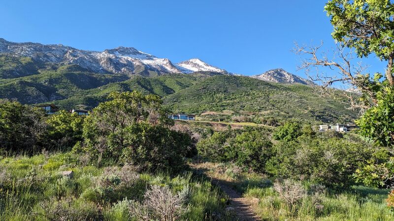 View of Lone Peak.