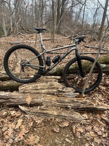 First log over section.