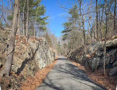 It's a rail trail, but it's got some great sections.