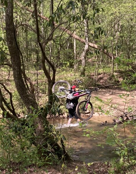 Jones Creek crossing