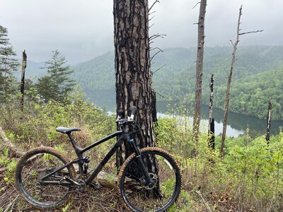When you get about three Miles in you start to see great views of the Lake and Mountains.