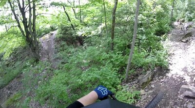 A view of the curve.