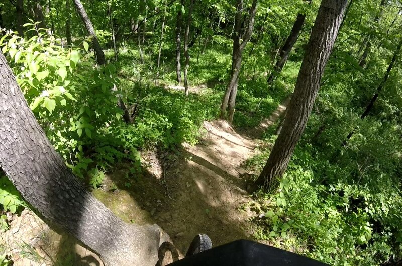 The Plunge: a steep descent. Fun.