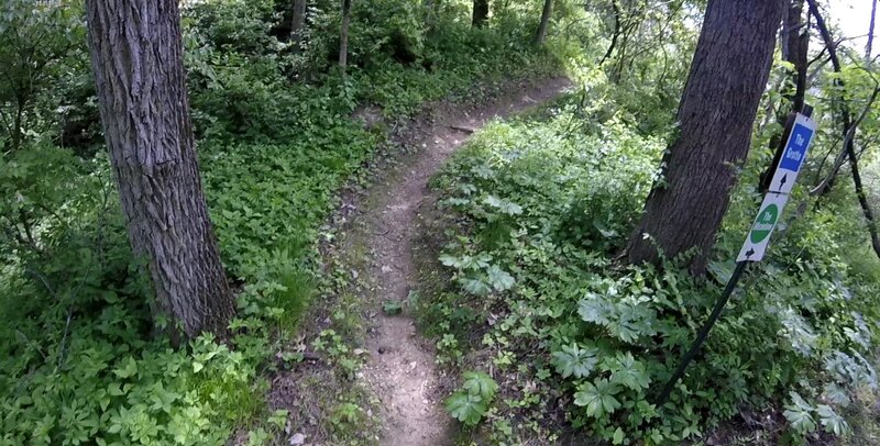 Trailhead for "The Grotto"