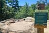 Rocky Mount Boulder Section. Photo by Nature Trails LLC, who built the trail.