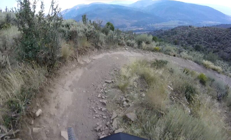 One of the first berms.