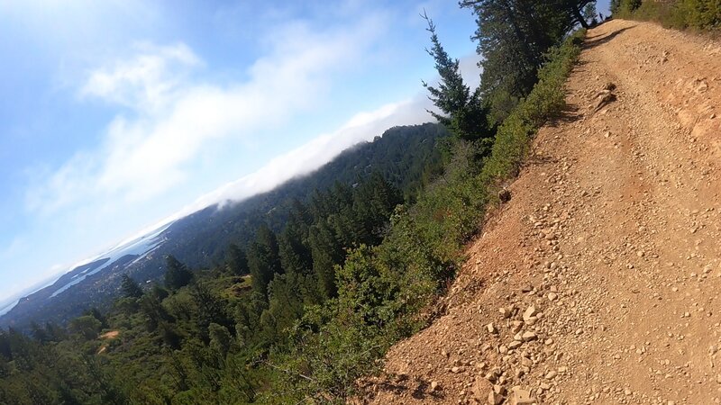 Gorgeous views during the climb.