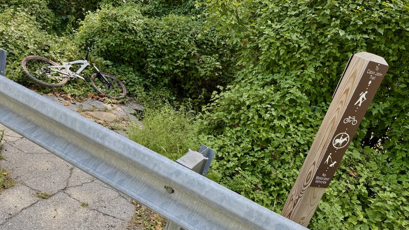 Cabin John trailhead