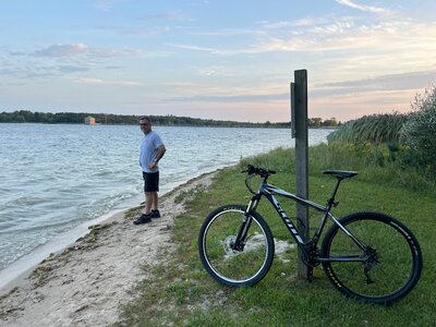 Nice view of Hardy Pond