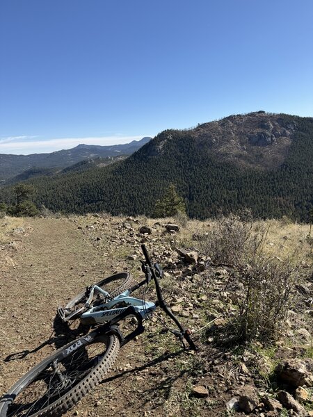 Elephant Butte and the three sisters.