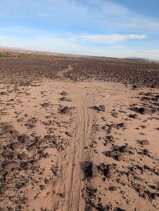 Top of Trail - Borrow Wash