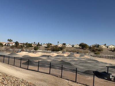 Paved bike park