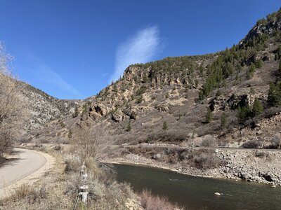 Path and river