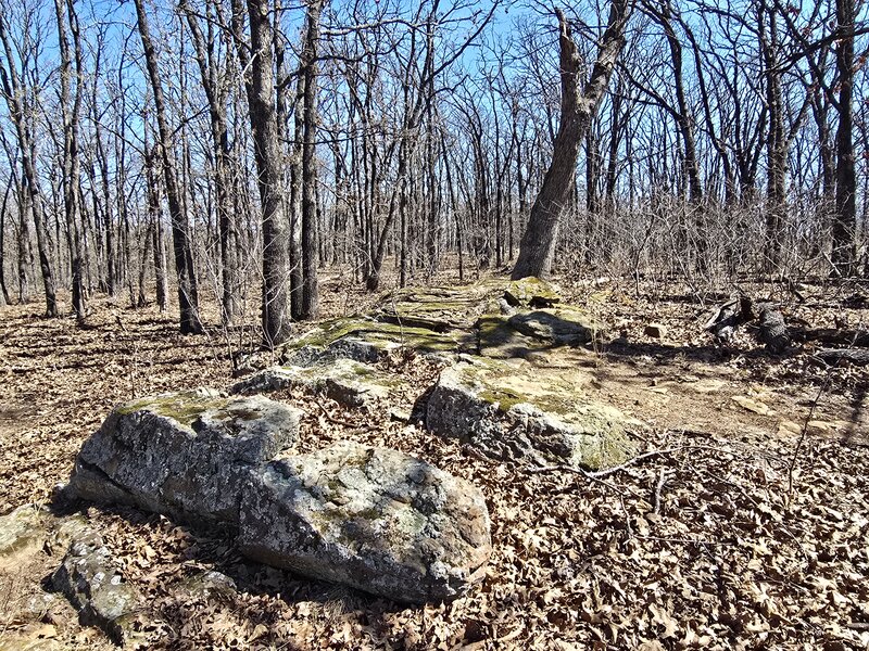 Tricky but interesting rock feature.