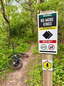 "No More Kings" Jump, Drop & Gap Line