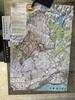 Trail map from a local bike shop.