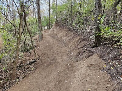 Finish Vulcan with a swooping downhill.