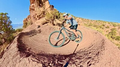 Kiln-It to Telegraph mountain bike ride.