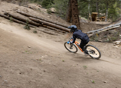 Hopper crossing Meyers Flyer.