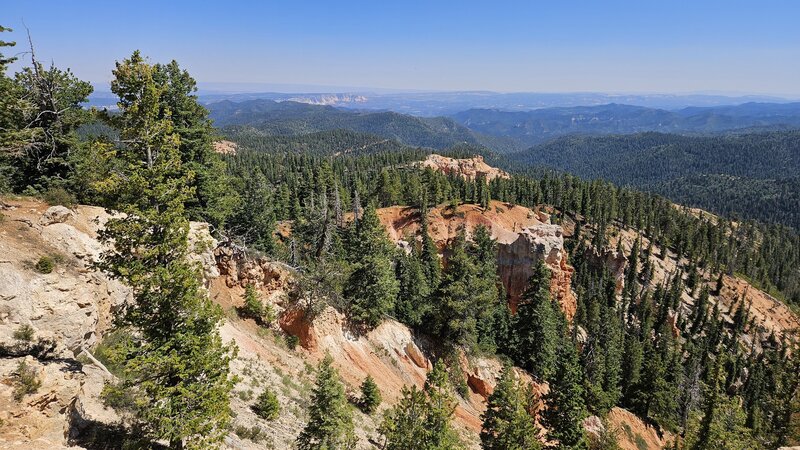 Looking south from Strawberry Point