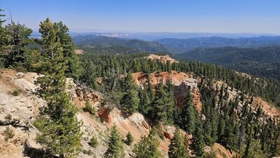 Looking south from Strawberry Point