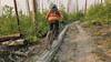 One of the optional skinnies you might find on the side of the trail.
