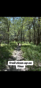 Titus trail in 1849 Park.