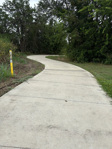 Paved path