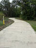 Paved path