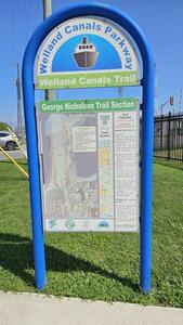 Welland Canal Trail Sign