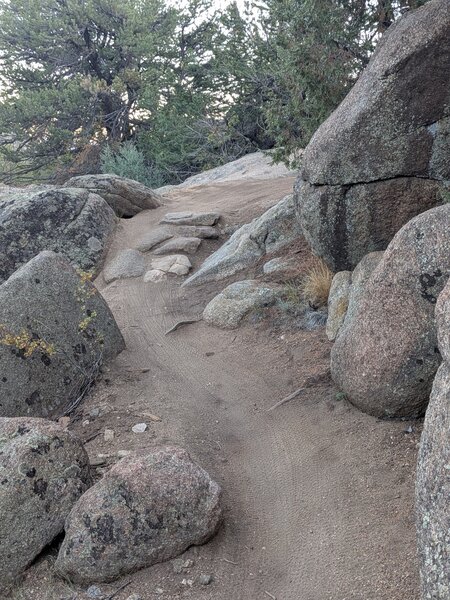 This is a blue trail.