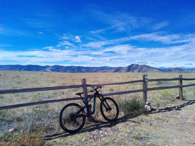 On the top of Green Mountain Trail near the radio tower