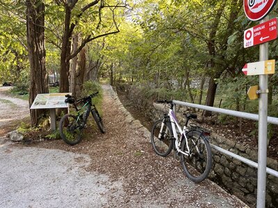 Start of the nice trail "Premužiceva staza"