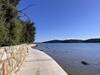 The well paved coastline beside "Uvala sveta Fumija."