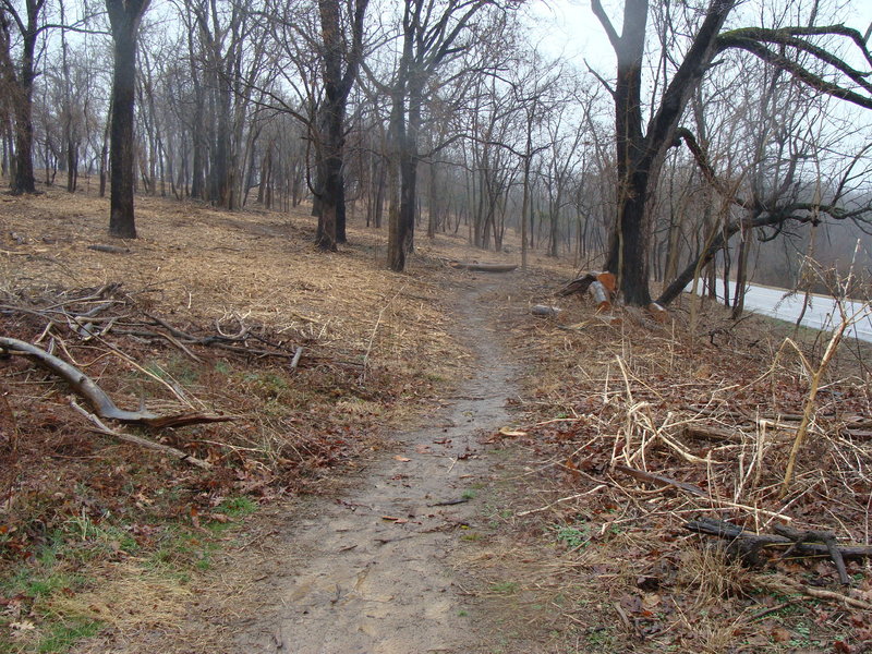 Entrance to the Wilderness loop section