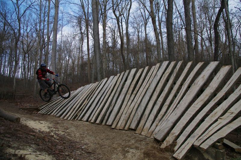 They built a wallride!