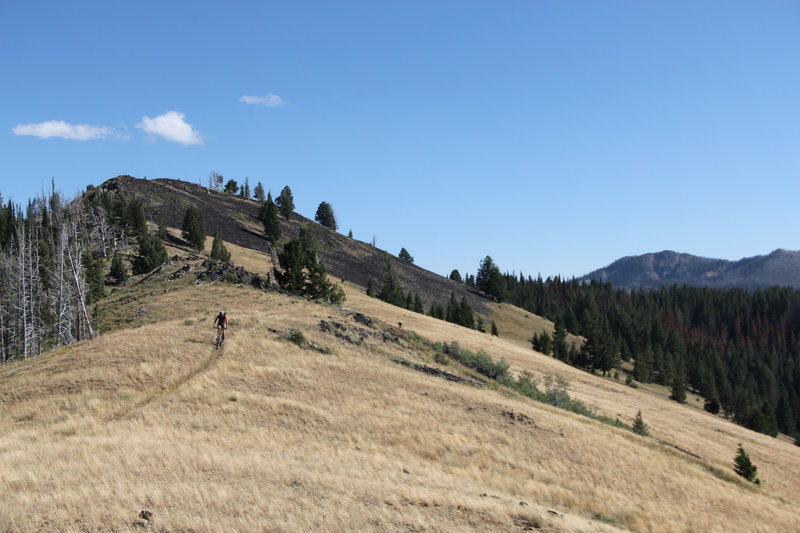 Warm Springs Ridge in Big Sky country.