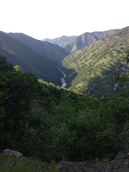 View of Tuolumne River from Lumsden Road