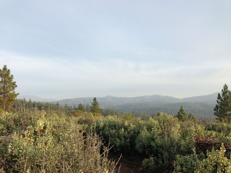 View into Pine Mountain Lake form the top of the Ridge Trail near 1s33