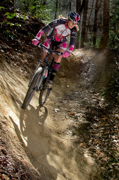 Feeling the flow at Warrior Creek. Photo by Kristian Jackson.