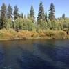 Fall colors along the Deschutes River