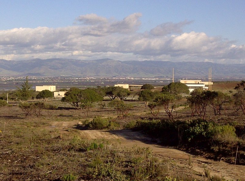 Old Army Ammunition Bunkers with a view of Salinas Valley in the  background.