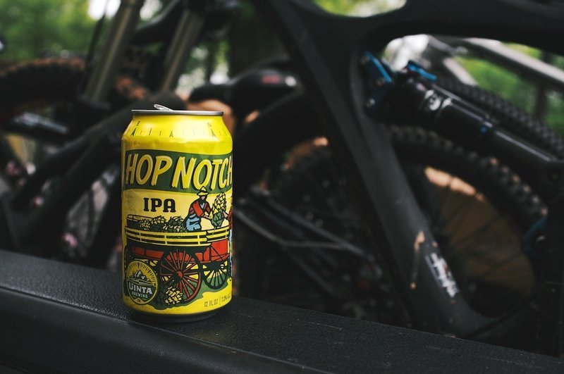 Post-ride Hopnotch after an awesome Bent Creek loop.