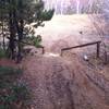 ATV Barrier-View of Upper ogden meadow.-East