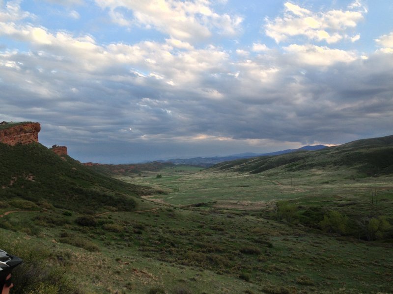 View South At Rim Rock Intersection