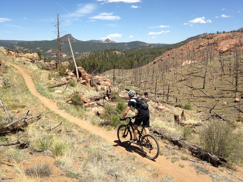 Going through the Hi Meadows fire of 2000.