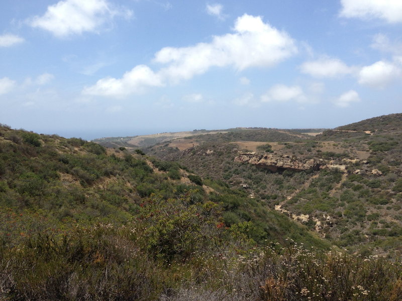 El Moro Canyon from Rattle Snake Trail