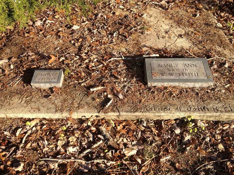 A pair of gravestones at the Kings Chapel Cemetery.  The name on the left one is rather ironic.