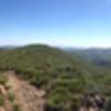 Panorama looking toward Champagne Pass from Pine Mountain Trail